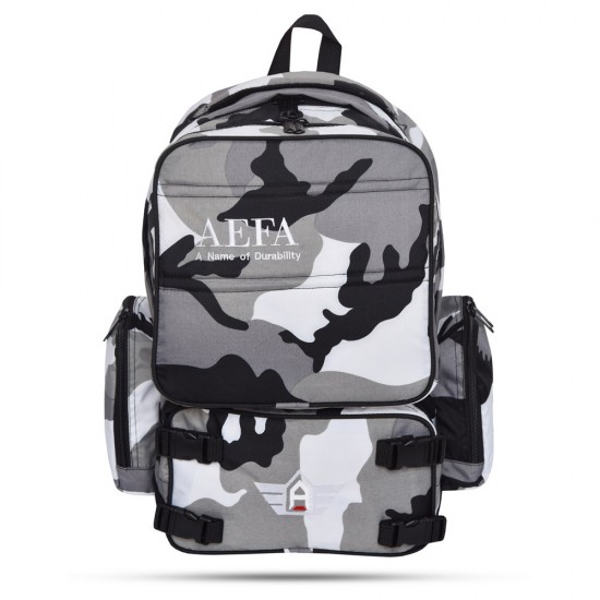 Backpack Grey Camo