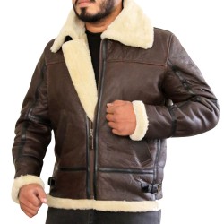 Shearling Leather Jacket
