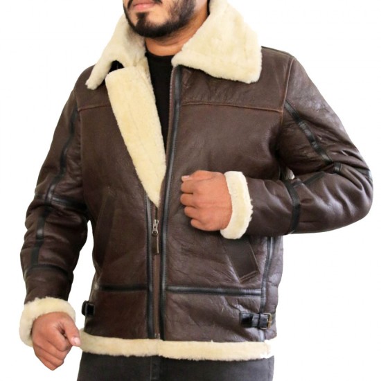 Shearling Leather Jacket