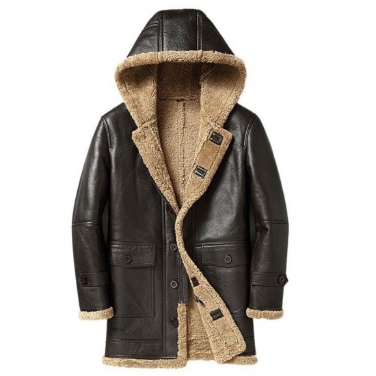 Shearling Leather Coat
