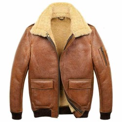 Shearling Leather Jacket