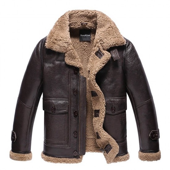 Shearling Leather Jacket